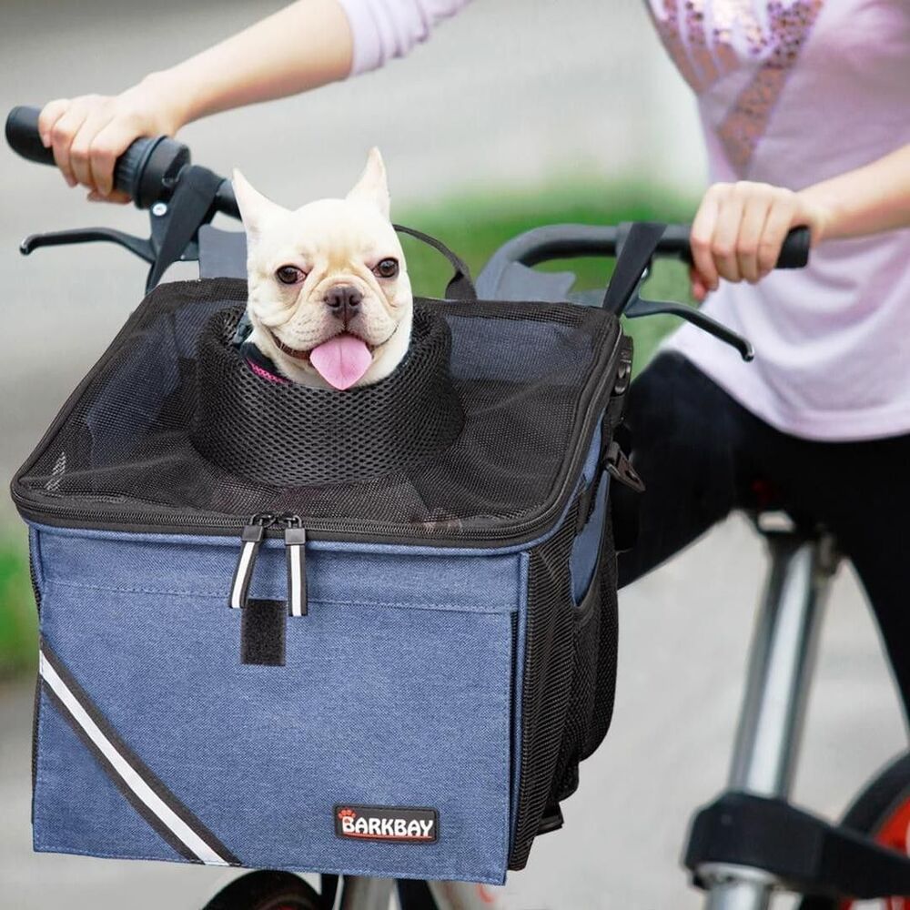 Pet Carrier Bicycle Basket Pet Carrier Backpack for Dogs and Cats